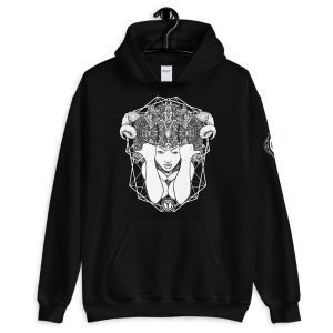 Thelema Crowley Occult Themed Aries Hoodie