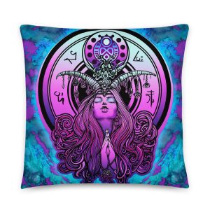 Purple Priestess Pillow