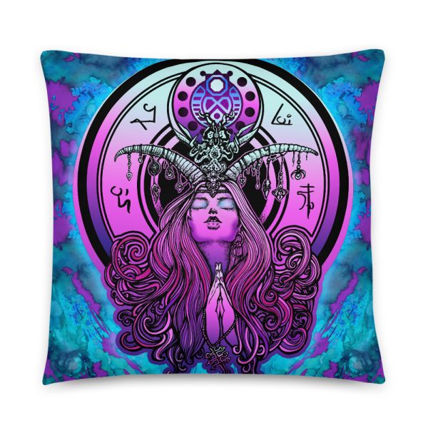 Purple Priestess Pillow