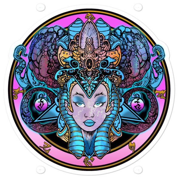 Cosmic Atlantis Die Cut stickers