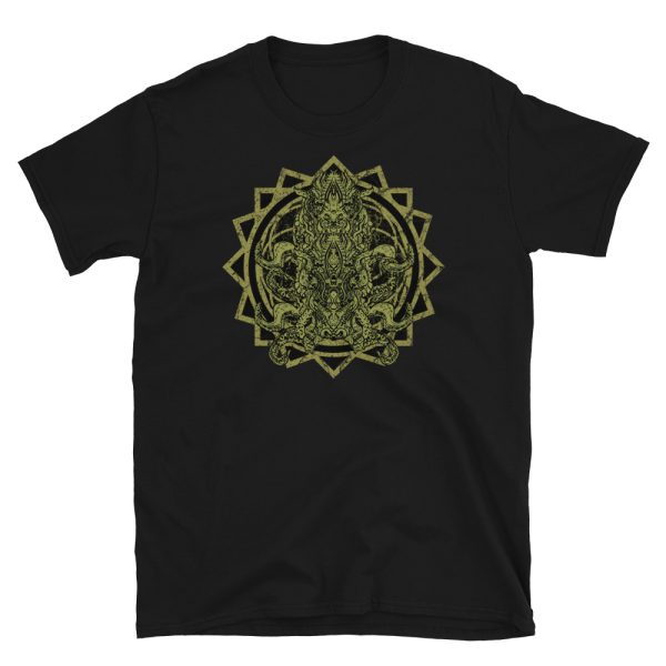 Golden Cthulu Parasite Healing Mandala - Image 2