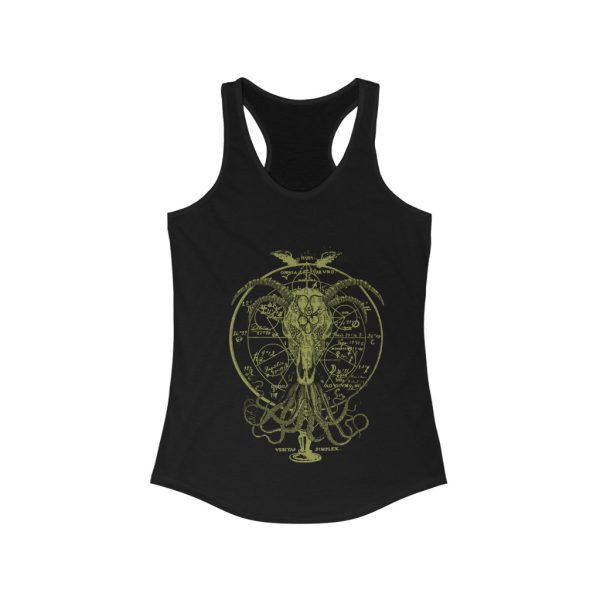 OCCULT GOTH CTHULU WITCH GOAT Women's Tank