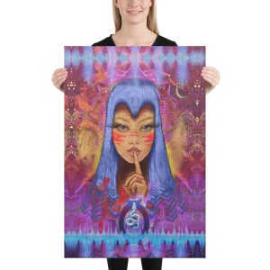 Mystic Dawning of the Mind Canvas art Print