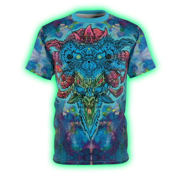 Self Transforming DMT machine elves All over Print T-shirt - Image 5