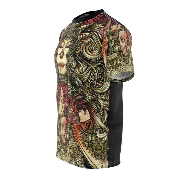 Aztec Godess Mazotech  Xochiquetzal Supernatural all over print Tee - Image 4