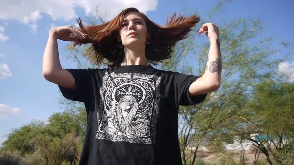 Stoner Witch Pagan T-Shirt - Image 2