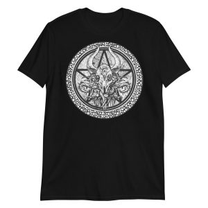Pentagram Occult Demon Cthulu Esoteric Lovecraft T Shirt
