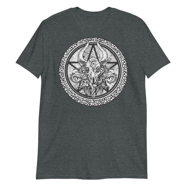 Pentagram Occult Demon Cthulu Esoteric Lovecraft T Shirt - Image 3