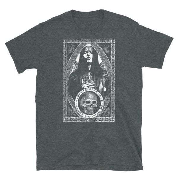 Electric Shadows:  Gothic Art T-Shirt - Image 3
