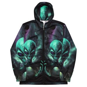 UFO Alien CLose Encounter Hoodie for Trippy Festival Freaks