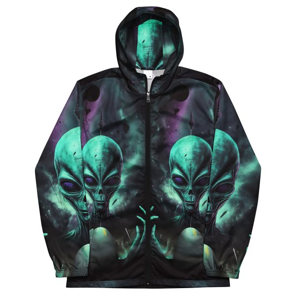 UFO Alien CLose Encounter Hoodie for Trippy Festival Freaks